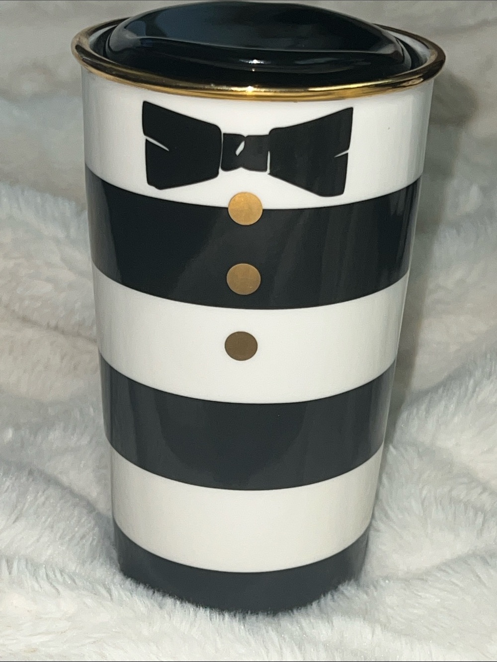 Starbucks Alice and Olivia Tuxedo Mug